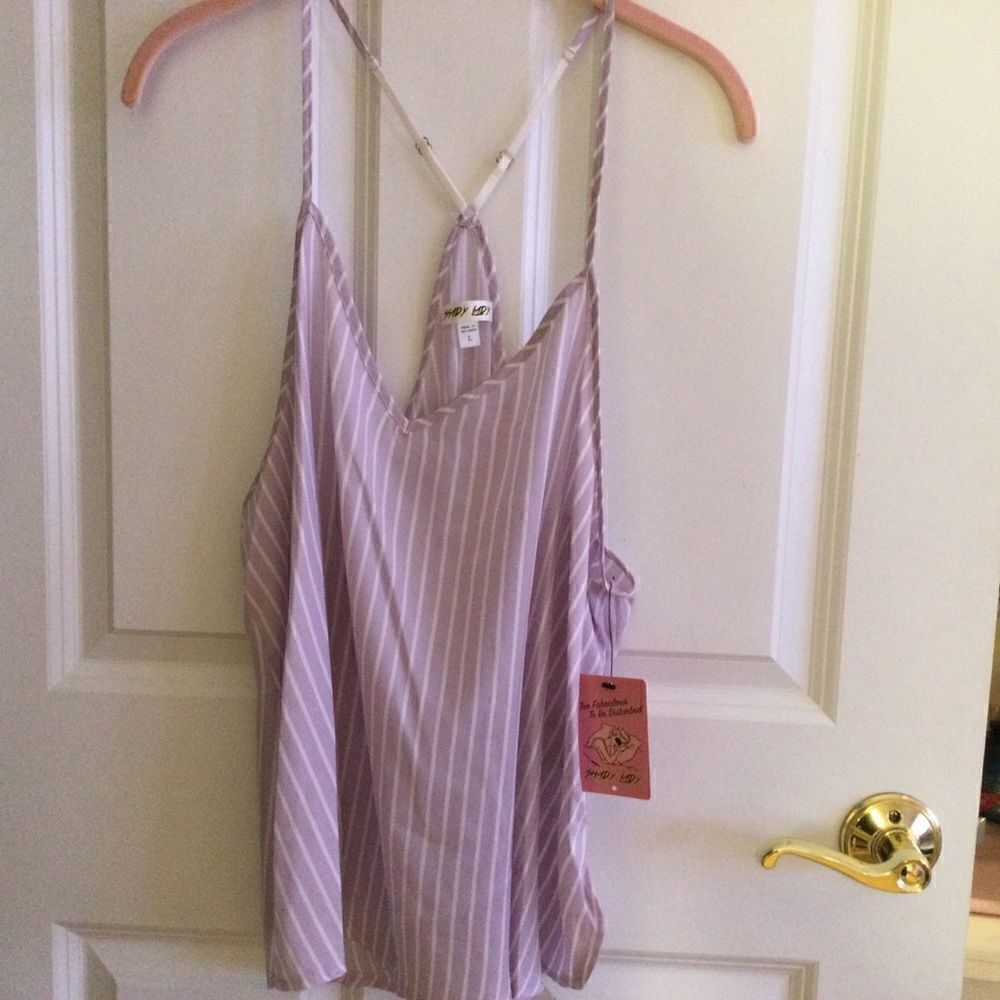 NWT Shady Lady Brand Women’s Size L Pajama Top.